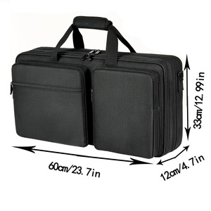 Étui en EVA à fermeture éclair compatible Pioneer DJ avec plusieurs poches de rangement pour DDJ SR/SR2/RR/DDJ-REV1 et Denon <span class=keywords><strong>MC4000</strong></span> - Product Image 1