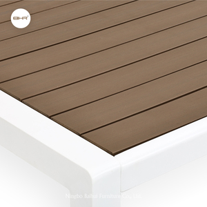 Bhr Patio ăn uống đồ nội thất vườn ăn uống đặt bàn ngoài trời và ghế bên ngoài bữa ăn đặt bàn và ghế đặt nhôm hiện đại - Product Image 3
