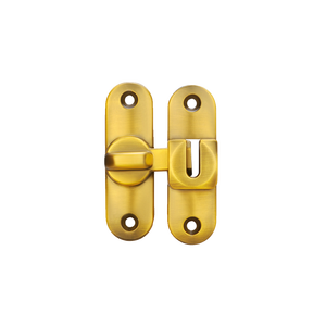 Loquet de porte épais en alliage de zinc 6,0 mm, pêne dormant antivol sans perçage, étanche et antirouille - Product Image 1