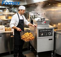 Equipo de Comida Rápida: Freidora Industrial para Pollo Broaster, Freidora de Papas Fritas, Olla con Filtro de Aceite para Cocinar Pollo