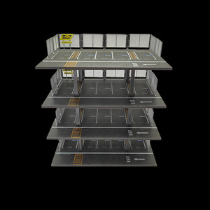 Modèle de scène de <span class=keywords><strong>garage</strong></span> de stationnement multi-niveaux 1/64, simulation de stationnement, modèle de <span class=keywords><strong>garage</strong></span> de stationnement, <span class=keywords><strong>jouet</strong></span> de <span class=keywords><strong>voiture</strong></span> en alliage, ornement de <span class=keywords><strong>voiture</strong></span> - Product Image 6