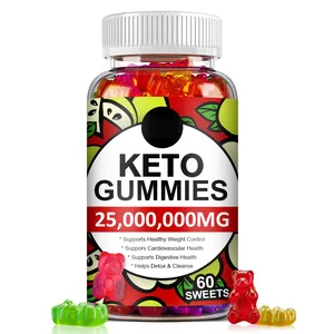 Wholesale 60pcs Best Supplement Healthy Weight Loss Gummy Candy Keto Gummies