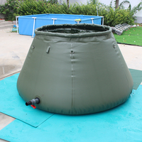 Pliant Grand Portable En Plastique Gonflable TPU Oignon Réservoir D'eau De Collecte D'eaux De Pluie Réservoir D'eau