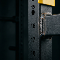 Rack de musculation avec poulie réglable à 20 positions, rack commercial Q235 PR-CR-C02 unisexe