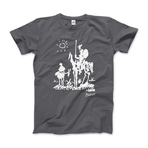 T-shirt avec illustration de Pablo Picasso Don Quichotte de La Mancha 1955 - Product Image 6