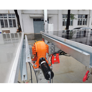Duy nhất trục năng lượng mặt trời <span class=keywords><strong>Tracker</strong></span> với slewing ổ đĩa tăng cường hiệu suất PV mặt đất gắn kết hệ thống theo dõi cho năng lượng mặt trời PV - Product Image 2