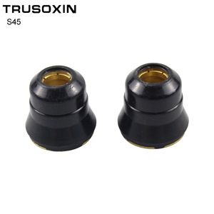2 pièces – Consommables Trafimet pour torche de découpe plasma S45 – Capuchon de retenue de buse PC0116 – Buse de protection S45 - Product Image 2