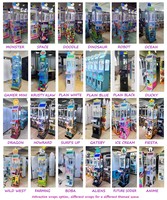 Высокодоходный игровой автомат Lifun Mega Mini Claw Crane для 1 игрока с купюроприемником, настраиваемый (пластик/металл), гарантия 1 год, CE