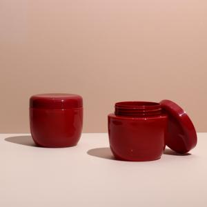 Sang Trọng 500Ml Pet Chai Nhựa Bán Buôn Đỏ Đen Trắng Cho Mỹ Phẩm Tóc Điều Hòa Bao Bì Cơ Thể Chà Kem Container - Product Image 1