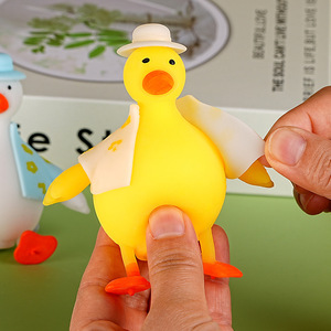 Juguete Antiestrés de Pato TPR para Niños de 2 a 4 Años, Juguete Sensorial de Rebote Lento - Product Image 3