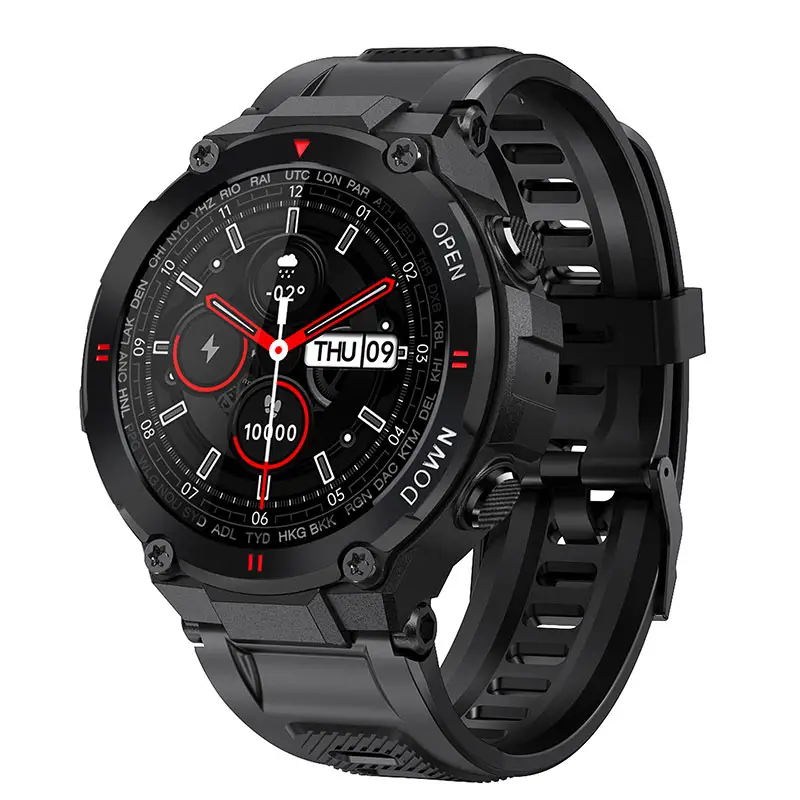 K22 Factory OEM Customized Waterproof Fitness Heart Rate Sport Health Monitoring Smartwatch Reloj Android IOS Smart Watch