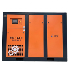 KELAIDE KD-132-II Industrial <b>Screw</b> Air Compressor 380V Air Cooled Stationary Oil-Free Model - Product Image 1