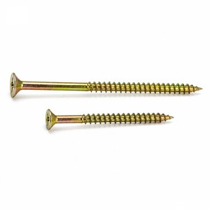 Tornillos para Aglomerado Saitong Hardware con Certificación TUV, Rosca Gruesa, Electro Galvanizados, para Soluciones de Fabricación de Chapa Metálica - Product Image 1