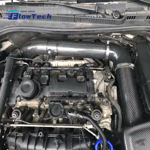 ระบบกรองอากาศเย็น FlowTech Pre-Preg คาร์บอนไฟเบอร์แบบแห้ง สำหรับ VW Golf MK5 GTI MK6 R Audi A3 S3 EA113 2.0T FSI – ตัวกรองไหลเวียนสูง - Product Image 6