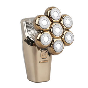 Vente en gros <span class=keywords><strong>rasoir</strong></span> électrique portable rechargeable <span class=keywords><strong>pour</strong></span> le rasage de la tête <span class=keywords><strong>chauve</strong></span> Écran LCD en céramique Vente en gros Tondeuse à barbe visage - Product Image 1