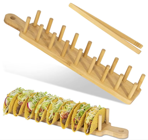 บอร์ดเค้<span class=keywords><strong>ก</strong></span>ชุดเสิร์ฟทาโ<span class=keywords><strong>ก</strong></span>้บาร์ไม้ไผ่ - Product Image 1