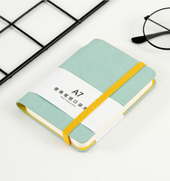 Bloc-notes a5 avec logo imprimé personnalisé en cuir, bloc-notes, cahier avec porte-stylo, bloc-notes, qualité supérieure, 2 pièces