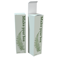 Marque personnalisée format d'impression papier liquide mat luxe rouge à lèvres cadeau cosmétique brillant à lèvres dentifrice nettoyant pour le visage boîte d'emballage