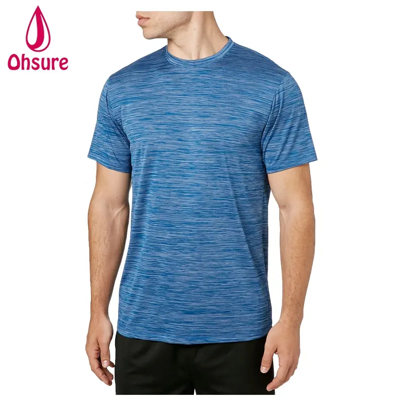 Shirts For Men Custom Fitness T-shirt Men Sport Men's Shirts Slim Fit Bamboo Fitness Gym Short Sleeve Shirts For Men