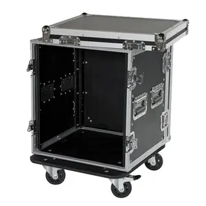 12 SPACE 12U 18 DEEP HEAVY DUTY 38 ATA AMP RACK CASE