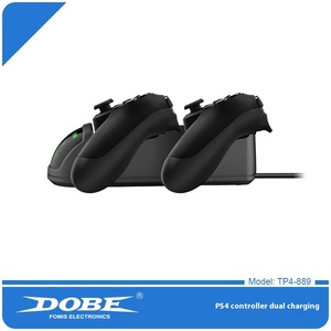 Soporte de cargador dual DOBE para controlador de <span class=keywords><strong>PS4</strong></span> soporte de base de carga inalámbrica para Dual Shock 4 Controle Base para <span class=keywords><strong>PS4</strong></span> Gamepad Joystick - Product Image 2
