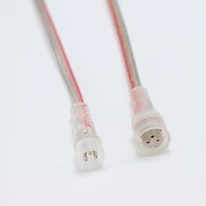 Guo Jinqiang M10 Transparent Waterproof Connector 2-5 Core Aviation <b>Plug</b> Male Female Mating For <b>Lighting</b> Electronics - Product Image 3