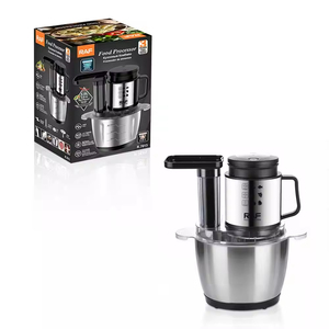Picadora de Carne y Procesador de Alimentos de Acero Inoxidable con Calibre Europeo, 3L, Ajustable, para Picar Ajo y Cortar Verduras, Uso Doméstico - Product Image 2