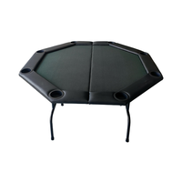 Table de poker octogonale 2 plis table de divertissement fabricants table de poker directe personnalisée