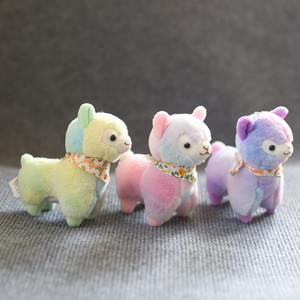 12cm Animaux En Peluche Alpaga Porte-clés Mignon Animaux En Peluche Jouets Porte-clés Kawaii <span class=keywords><strong>Lama</strong></span> En Peluche Porte-clés Agneau Porte-clés Griffe Machine - Product Image 2