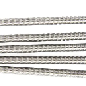 3mm 6mm 7mm 50mm m12 lomg stud stainless full threaded bar continuous screw thread rods steels double din 975 full threaded rods