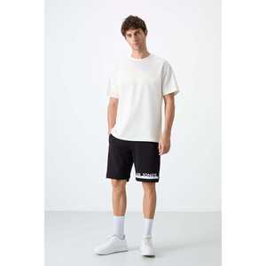 Pantalones Cortos Tommylife para Hombre, Corte Estándar, Azul Marino, Algodón, Casual, Transpirable, Talla S - Product Image 6