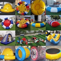 10ft Yuedong Gonflable Eau Disco Bateau Spinning Ufo Flotteur Sport Jeu Rotatif Parc Jouet