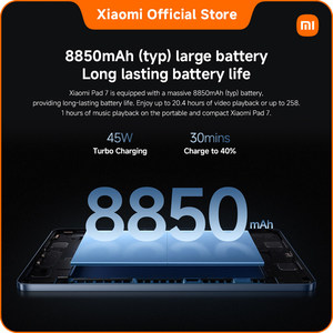 11นิ้ว Snapdragon 7 + Gen 3 8 + 256G xiaom <span class=keywords><strong>Pad</strong></span> 7พร้อมแบตเตอรี่8850mAh - Product Image 6