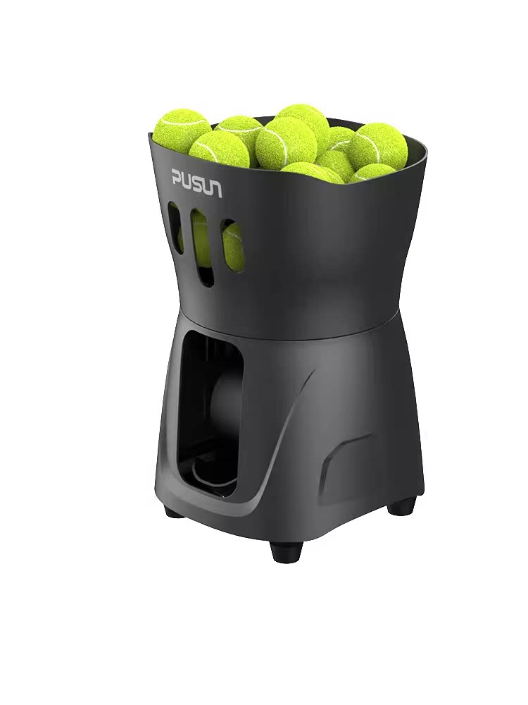 PUSUN PT-Mini Pro Tennis Serving Machine Portable Indoor Outdoor Dual-use Automatic Ball Throwing Training Equipment for Child