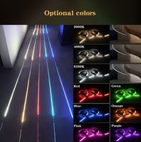 Tira de Luces LED WS2811 Direccionables, Color Blanco, 24V, Control Remoto por Aplicación, 3000K 4000K 6500K, para Escaleras, Techos, Entradas, Bodas