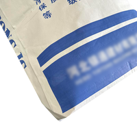 Custom Durable Large Kraft Paper Valve Bags 50kg Moisture-Proof with Offset Printing for Cement and Chemical Use and Logo