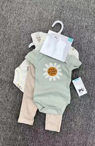 All'ingrosso <span class=keywords><strong>abbigliamento</strong></span> <span class=keywords><strong>estivo</strong></span> per bambini set 100% cotone per 9-12 mesi-nuovo arrivo - Product Image 5