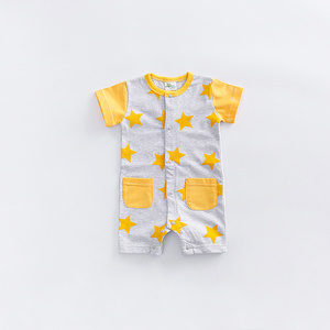 Combinaison bébé à boutons avec motif animal, fabrication chinoise, prix de gros - Product Image 4