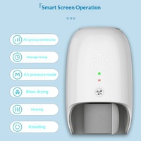 Appareil de massage vibrant sans fil USB pour les mains, avec compression thermique, pour l'arthrite et les douleurs articulaires