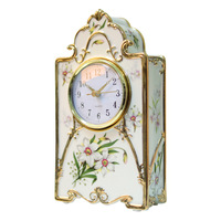 Cloches en céramique personnalisées pour la décoration cloche à vent faite à la main horloge de table nordique conception OEM décoration d'intérieur