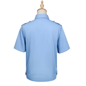 Hot Bán Mùa Hè Màu Xanh Unisex Dài Ngắn Tay Áo Ripstop Cotton Polyester An Toàn Đồng Phục Áo Sơ Mi Cho Công Việc Xây Dựng Biểu Tượng Tùy Chỉnh - Product Image 5