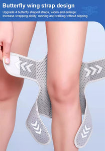 Genouillère <span class=keywords><strong>de</strong></span> sport <span class=keywords><strong>de</strong></span> sécurité, stabilisateur souple en néoprène, support flexible <span class=keywords><strong>de</strong></span> la rotule, genouillères - Product Image 3