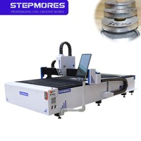 Tagliatrice Laser in Fibra per Metallo ad Alta Velocità 1212, 1.5kw 2000w, Macchina da Taglio Laser CNC con Supporto AI/PLT in Vendita