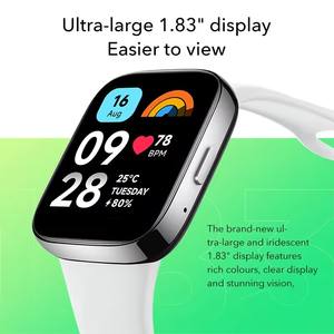 Per Xiaomi Redmi <span class=keywords><strong>Watch</strong></span> <span class=keywords><strong>3</strong></span> <span class=keywords><strong>active</strong></span> Smartwatch con Display 0.83 "impermeabile 5ATM supporta modalità 100 + Fitness - Product Image 3