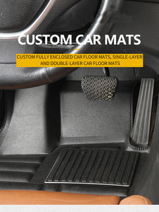 Tapis de sol de voiture en EVA moulé sans couture 5D de luxe, 5 mm d'épaisseur, ensemble complet de 3 pièces, entretien facile, utilisation pour l'intérieur - Product Image 4