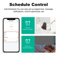 Motor Inteligente WiFi para Persianas Enrollables, Batería Recargable con Panel Solar, Compatible con Tuya Smart Life, Google Home y Alice