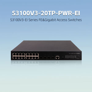 G H3C S3100V3-10TP-PWR-EI / 20TP-PWR-EI Switches de Acceso PoE de Capa 2 Empresariales para Redes de Campus y Oficinas - Product Image 1