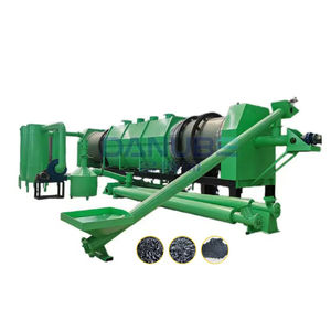 Four de carbonisation par pyrolyse biochar rotatif mobile continu Machine de four à bois biochar - Product Image 1