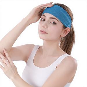 पुरुषों की महिला फिटनेस के लिए अनुकूलित कोल्ड सेंसेशन कूलिंग स्पोर्ट्स हेडबैंड, योग पसीने को अवशोषित करने वाली गैर-पर्ची - Product Image 1