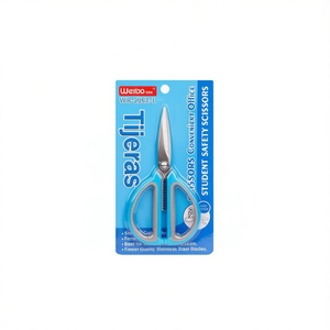WeiBo Scissors WB-2151-I Stainless Steel Blades Student Safety Office Use - Product Image 1